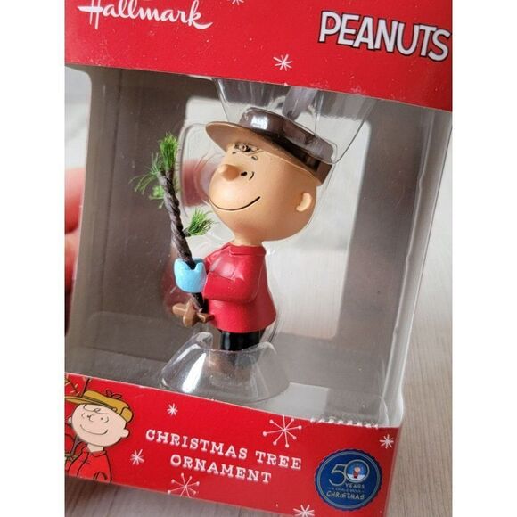 Hallmark Charlie Brown Christmas tree ornament Xmas decor - Picture 3 of 6